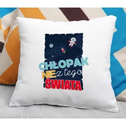 Poduszka dla CHŁOPAKA Chłopak nie z tego świata